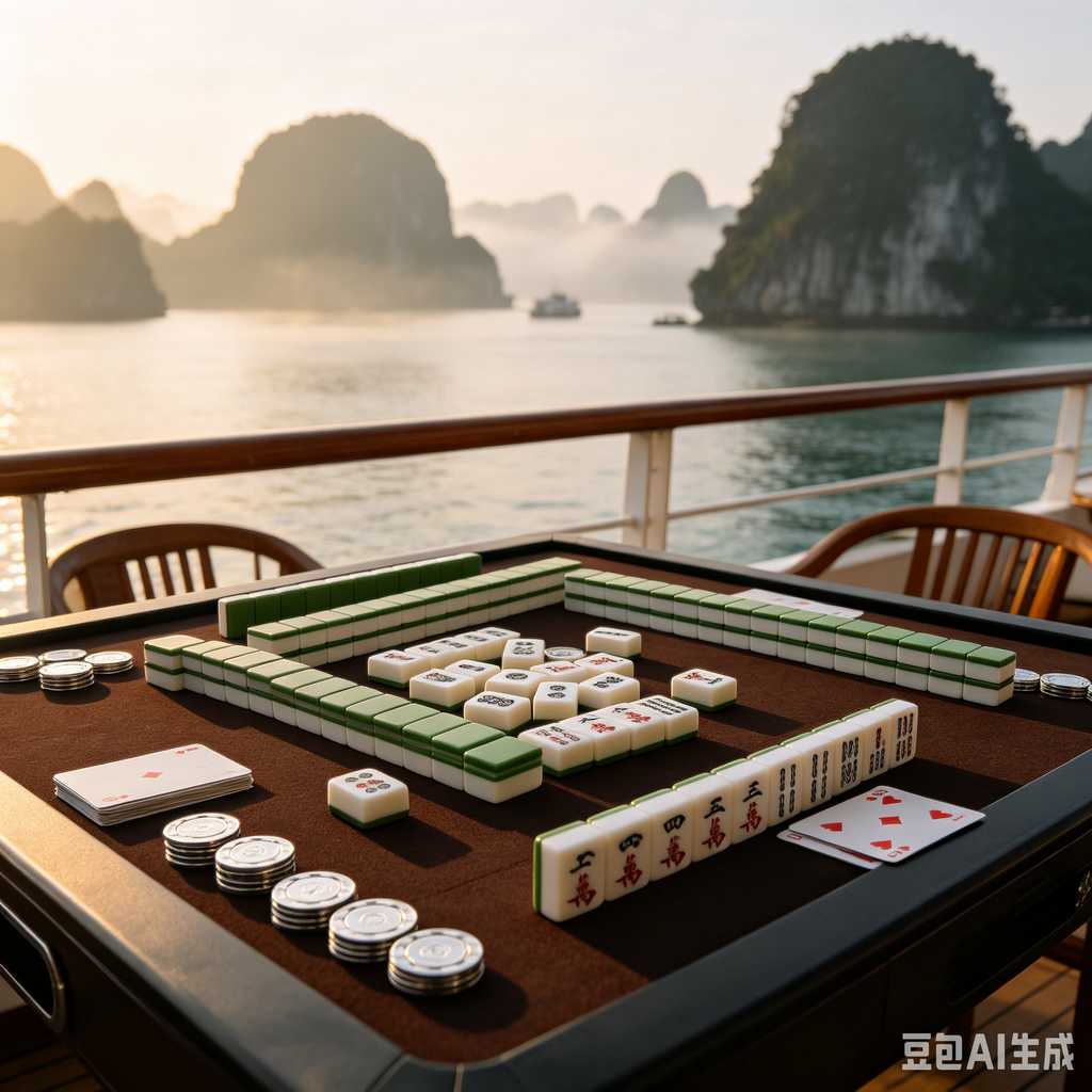 luggage portable mahjong tiles