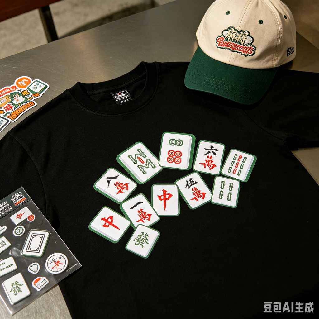 displayable mahjong set
