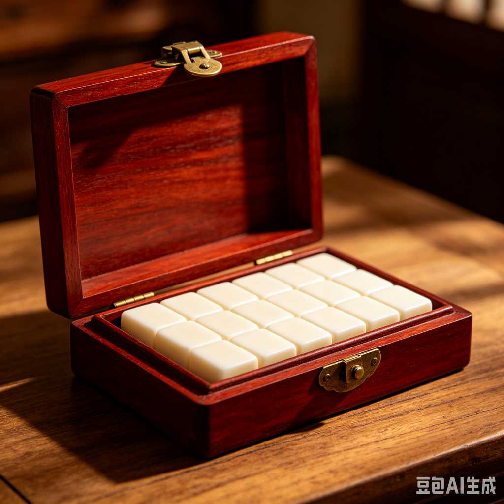 large print mahjong set