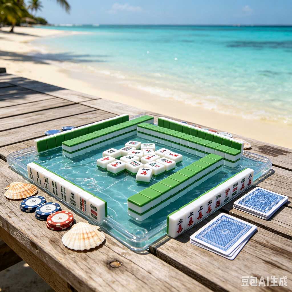 fine polished mahjong set